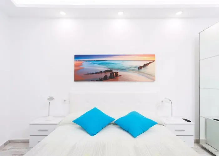 1107 Sea View Playa Americas And Swimming Pool Апартаменты *