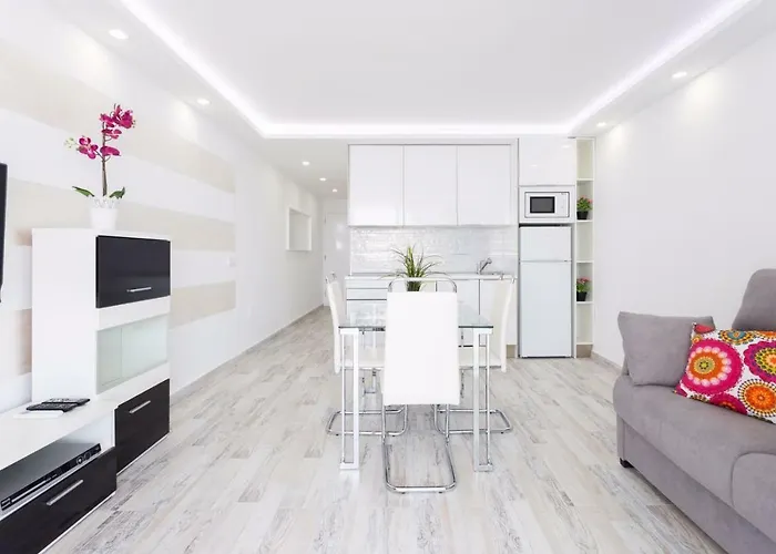 1107 Sea View Playa Americas And Swimming Pool Lägenhet *